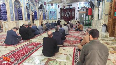 تجدید میثاق جمعی از کارمندان با آرمان‌های شهدا- چهارم آذرماه ۱۴۰۴ گلزار شهدای امامزاده یحیی(ع) شهرستان سمنان