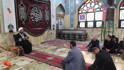 تجدید میثاق جمعی از کارمندان با آرمان‌های شهدا- چهارم آذرماه ۱۴۰۴ گلزار شهدای امامزاده یحیی(ع) شهرستان سمنان