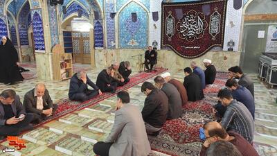 تجدید میثاق جمعی از کارمندان با آرمان‌های شهدا- چهارم آذرماه ۱۴۰۴ گلزار شهدای امامزاده یحیی(ع) شهرستان سمنان