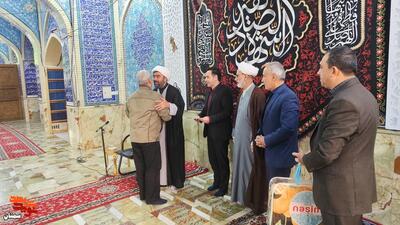 تجدید میثاق جمعی از کارمندان با آرمان‌های شهدا- چهارم آذرماه ۱۴۰۴ گلزار شهدای امامزاده یحیی(ع) شهرستان سمنان