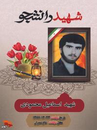 شهید «اسماعیل محمودی» فرزند بيگلر سال ۱۳۴۳ در روستای میمه بخش زرین آباد از توابع شهرستان مرزی دهلران دیده به جهان گشود.
دوران کودکی تا دبیرستان را در شهرستان دهلران باموفقیت به پایان رساند. هوش سرشار و روحیه دانش طلبی در وی باعث شد بلافاصله در امتحان کنکور پذرفته شود.
وی برای ادامه ی تحصیل به  دانشگاه تربیت معلم شهید مدرس سنندج رفت.

با آغاز تجاوز ارتش بعث عراق به میهن اسلامی براساس احساس وظیفه و لبیک به ندای امام و مقتدایش، حضرت امام خمینی (ره)، به عنوان رزمنده بسیجی وارد لشکر ۱۱ حضرت امیرالمؤمنین (ع) گردید و روانه جبهه های نبرد حق علیه باطل شد.
پس از دلاوری ها و رشادت های درخشان در دفاع از میهن اسلامی سرانجام در عملیات والفجر ۱۰ در بیست و سوم اسفندماه ۱۳۶۶ در منطقه عملیاتی شاخ شمیران مورد اصابت ترکش خمپاره قرار گرفت و به درجه رفیع شهادت نايل آمد.
مزار این شهيد والامقام در زادگاهش قرار دارد.