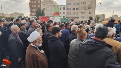 مراسم تشییع و تدفین پیکر شهید گمنام- دوازدهم آذرماه ۱۴۰۴ محله جانبازان شهرستان سمنان