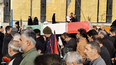 مراسم تشییع و تدفین پیکر شهید گمنام- دوازدهم آذرماه ۱۴۰۴ محله جانبازان شهرستان سمنان