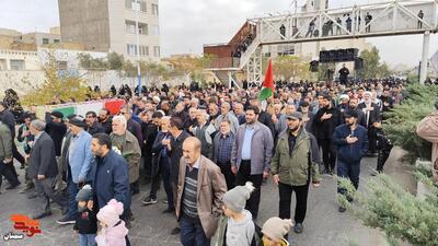 مراسم تشییع و تدفین پیکر شهید گمنام- دوازدهم آذرماه ۱۴۰۴ محله جانبازان شهرستان سمنان