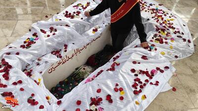 مراسم تشییع و تدفین پیکر شهید گمنام- دوازدهم آذرماه ۱۴۰۴ محله جانبازان شهرستان سمنان