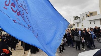 مراسم تشییع و تدفین پیکر شهید گمنام- دوازدهم آذرماه ۱۴۰۴ محله جانبازان شهرستان سمنان