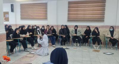 «دبیرستان دخترانه شاهد بهشت» شهرستان رباط کریم