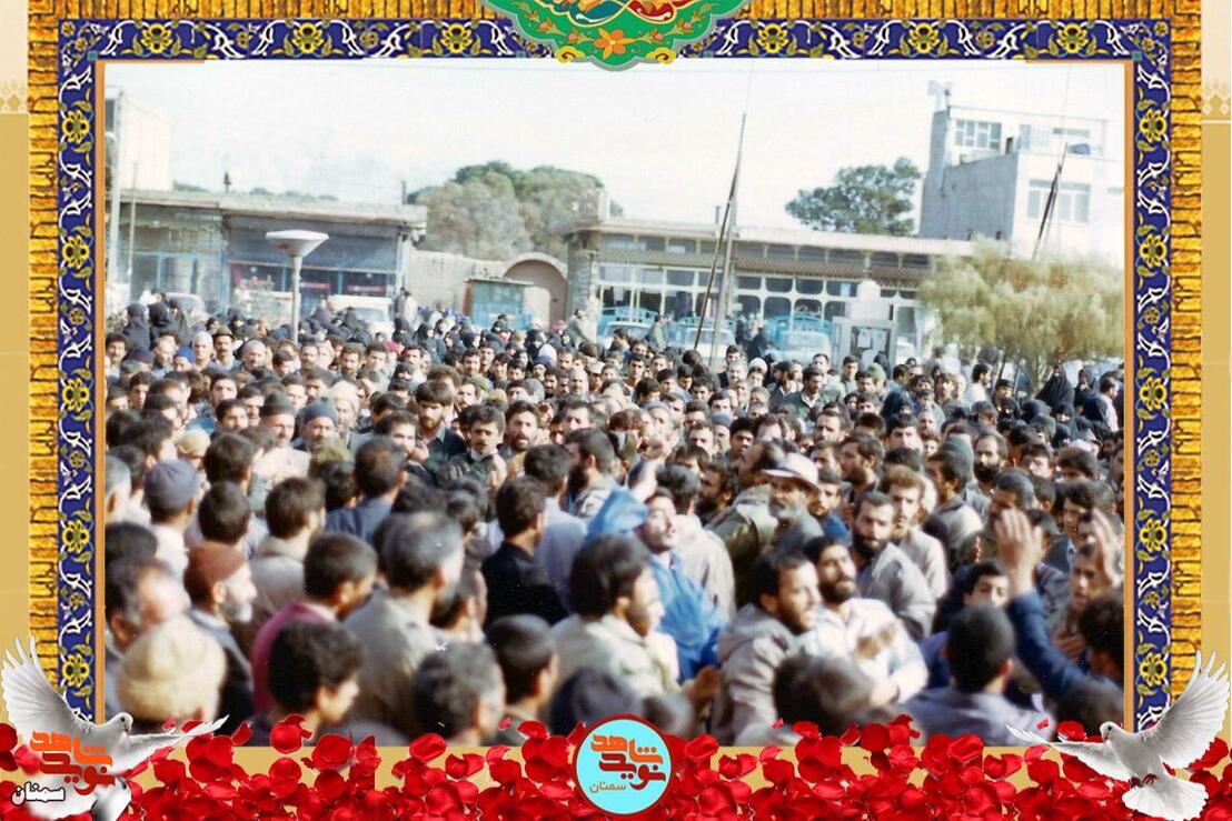 مراسم تشییع پیکر شهید داود خاکساری