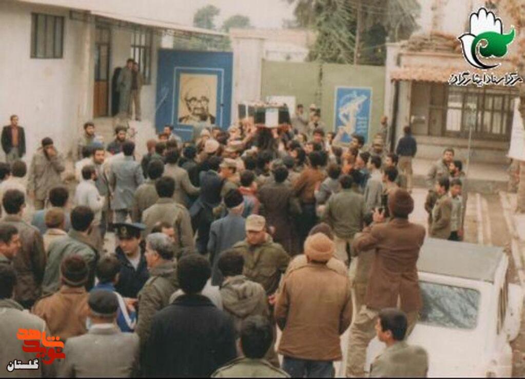 مراسم تشییع شهید  «سبحان قلی مقصودلو» 