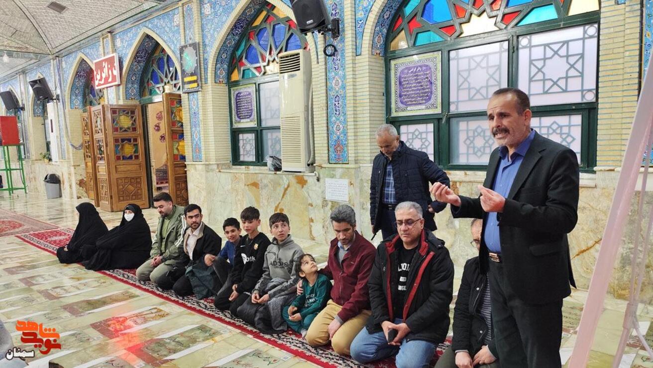 مراسم طلوع عطر و آفتاب- هجدهم دی‌ماه ۱۴۰۴ گلزار شهدای امامزاده یحیی(ع) شهرستان سمنان