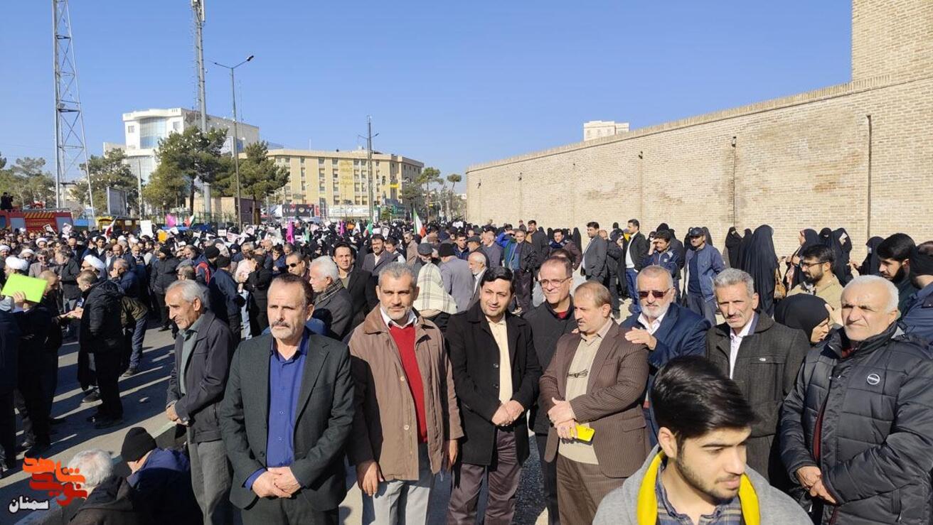 تجدید بیعت سمنانی‌ها با مقامت ولایت- بیست و یکم دی‌ماه ۱۴۰۴ میدا کوثر تا معراج شهدای شهرستان سمنان