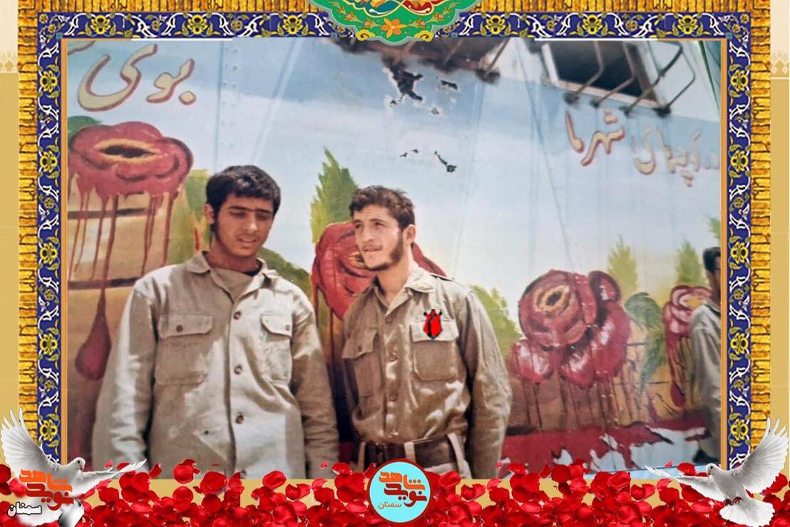 نفر سمت راست جانباز ۷۰ درصد مرتضی سعدالدین