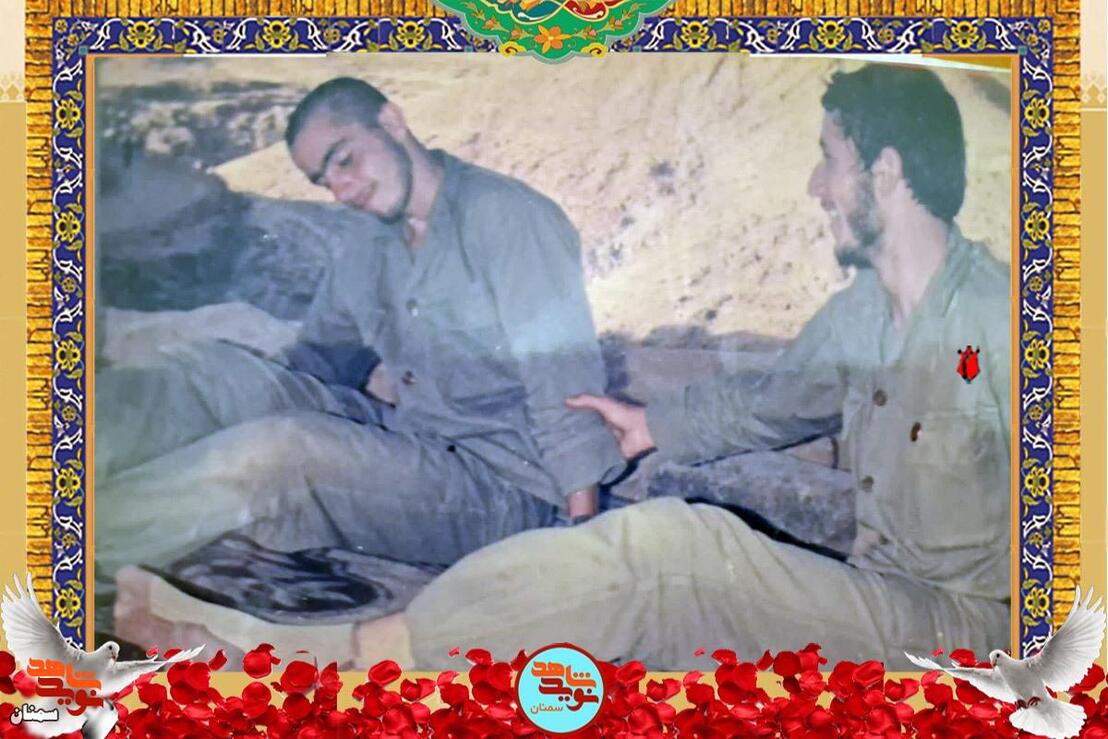 نفر سمت راست جانباز ۷۰ درصد مرتضی سعدالدین