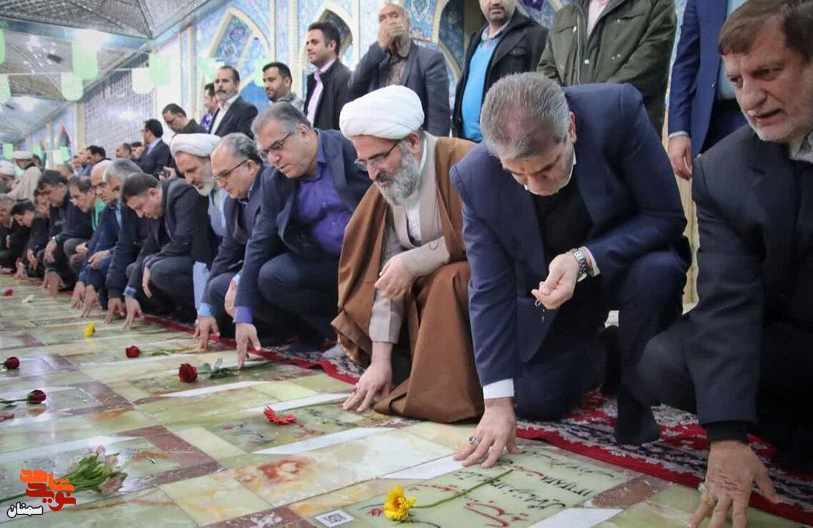 آیین میهمانی لاله‌ها- دوازدهم بهمن ۱۴۰۴ گلزار شهدای امامزاده یحیی(ع) شهرستان سمنان