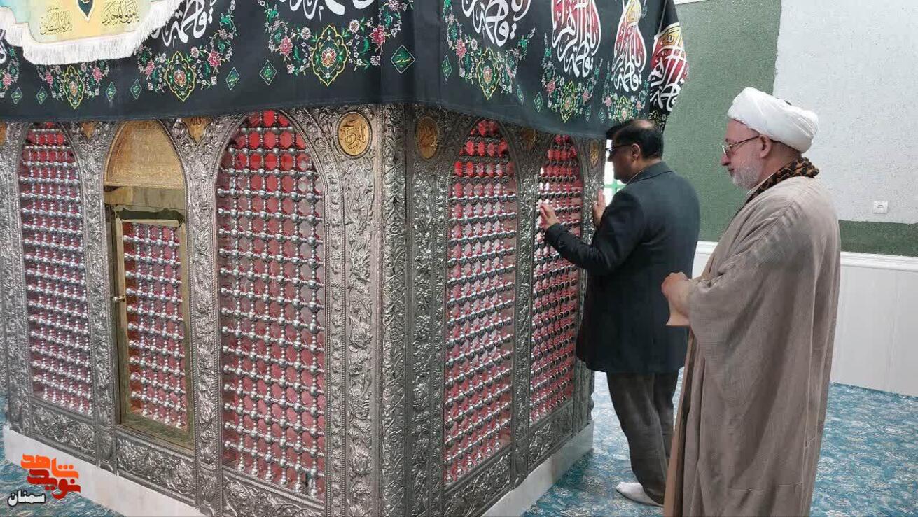 گلباران مزار شهید انقلاب «حسین امینیان»- دوازدهم بهمن‌۱۴۰۴  زیارتگاه بکیربن‌اعین شهرستان دامغان