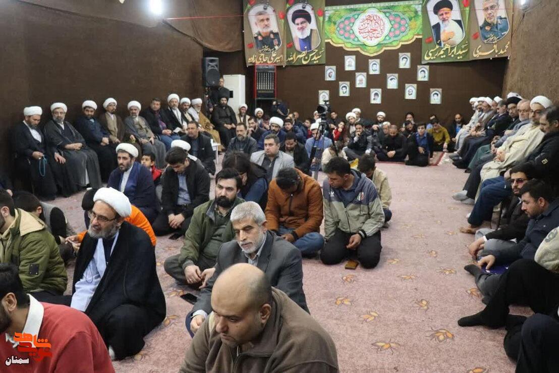 یادواره شهدای روحانی- دوازدهم بهمن‌ماه ۱۴۰۴ مدرسه علمیه علی‌بن‌موسی‌الرضا(ع) شهرستان سمنان