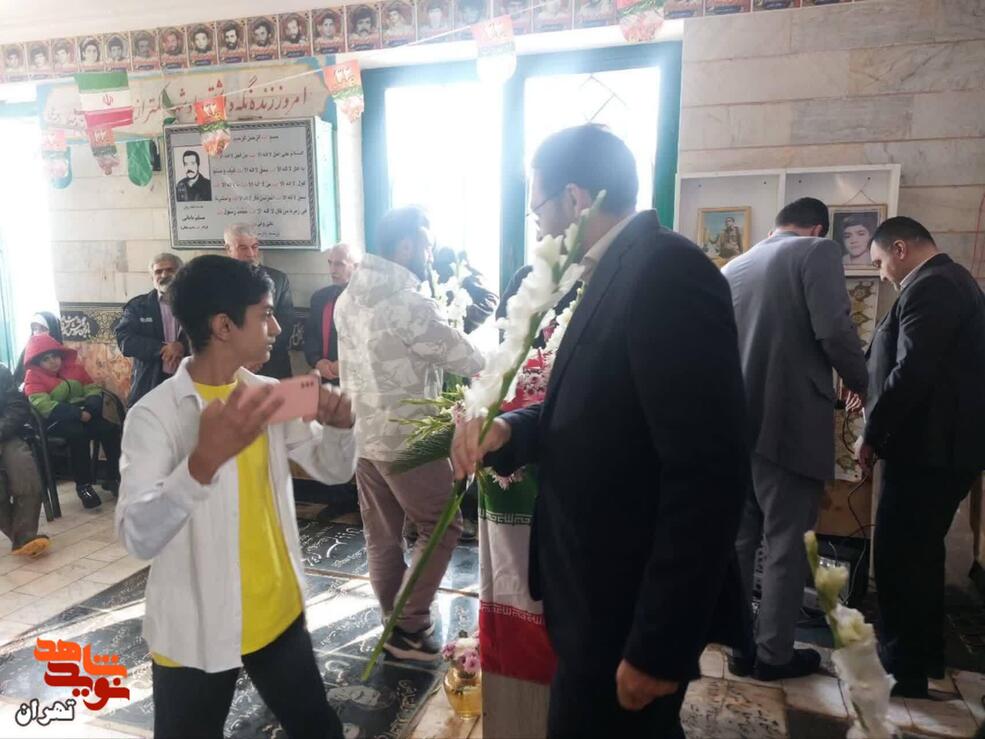 گلزار شهدای روستای  امامه