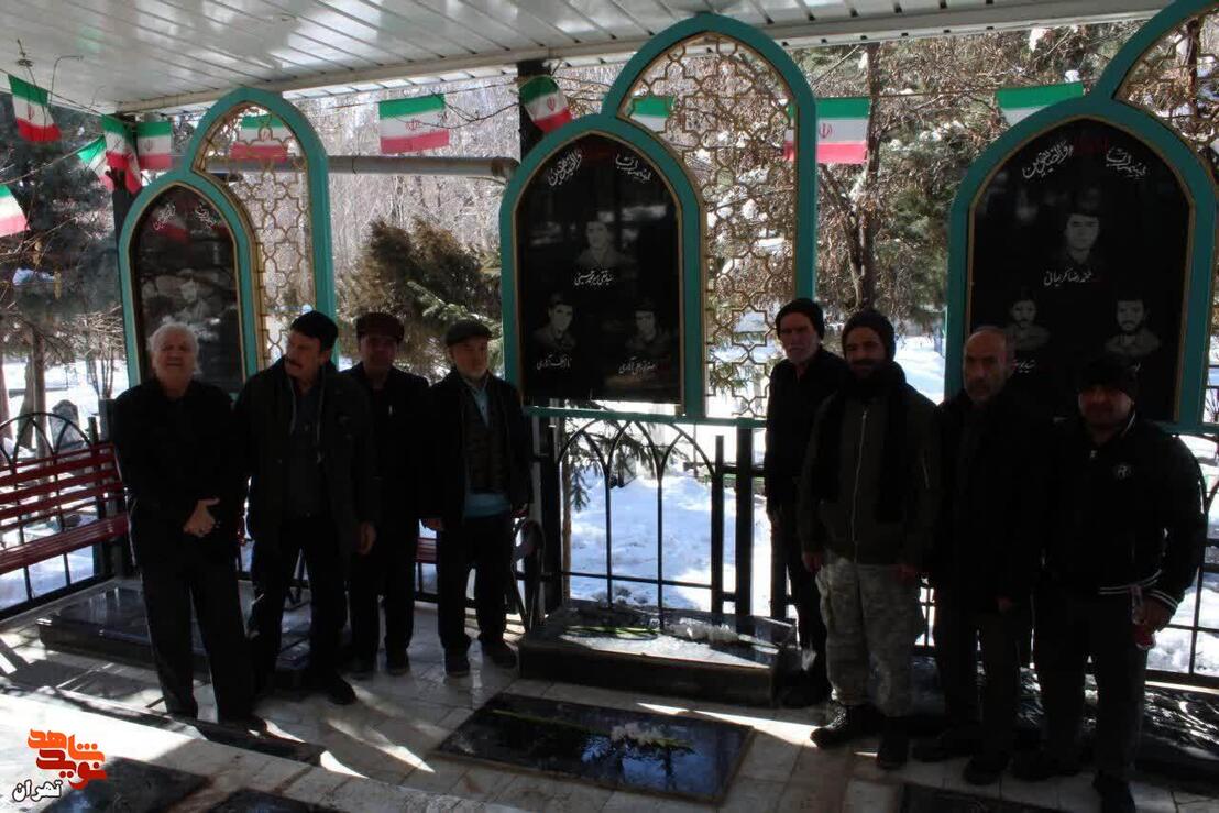  گلزار شهدای روستای آهار 