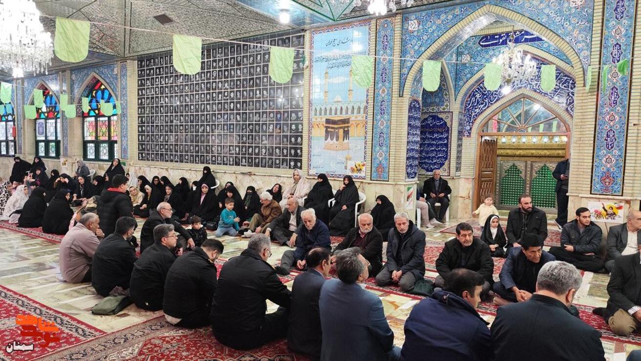 آیین میهمانی لاله‌ها- شانزدهم بهمن‌ماه ۱۴۰۴ گلزار شهدای امامزاده یحیی(ع) شهرستان سمنان