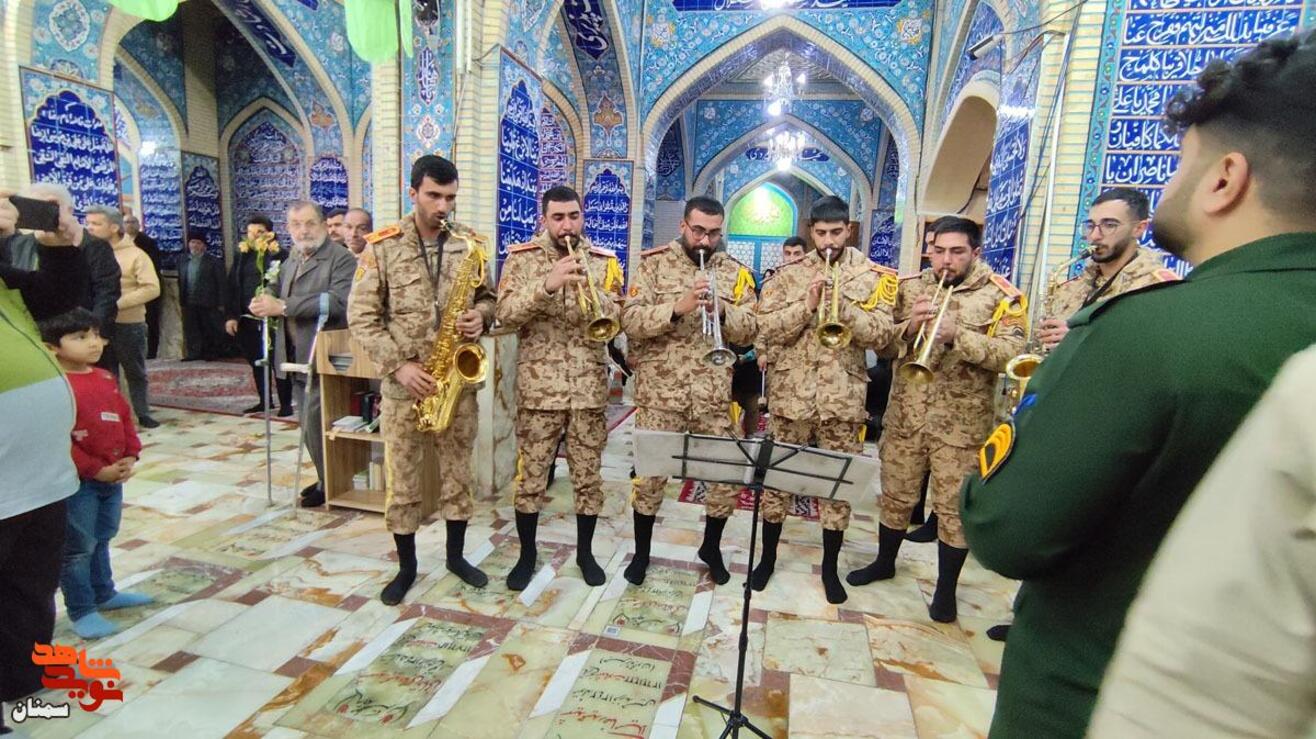 آیین میهمانی لاله‌ها- شانزدهم بهمن‌ماه ۱۴۰۴ گلزار شهدای امامزاده یحیی(ع) شهرستان سمنان