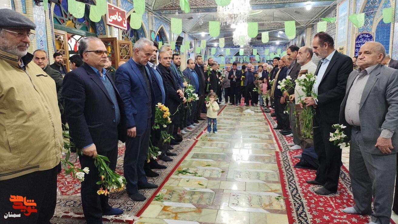 آیین میهمانی لاله‌ها- شانزدهم بهمن‌ماه ۱۴۰۴ گلزار شهدای امامزاده یحیی(ع) شهرستان سمنان