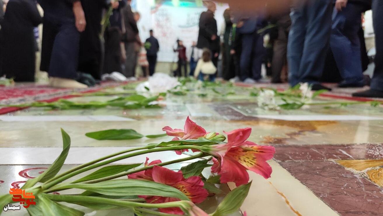 آیین میهمانی لاله‌ها- شانزدهم بهمن‌ماه ۱۴۰۴ گلزار شهدای امامزاده یحیی(ع) شهرستان سمنان