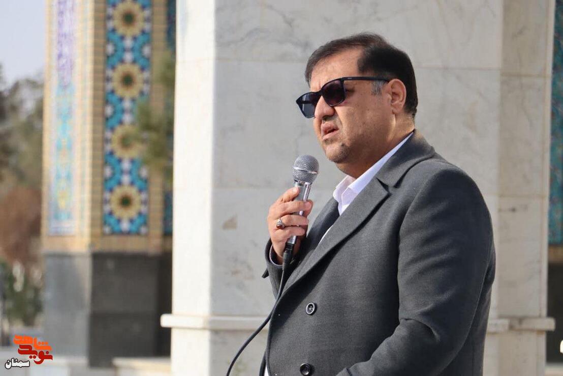 آیین میهمانی لاله‌ها- شانزدهم بهمن‌ماه ۱۴۰۴ گلزار شهدای فردوس‌رضای شهرستان دامغان