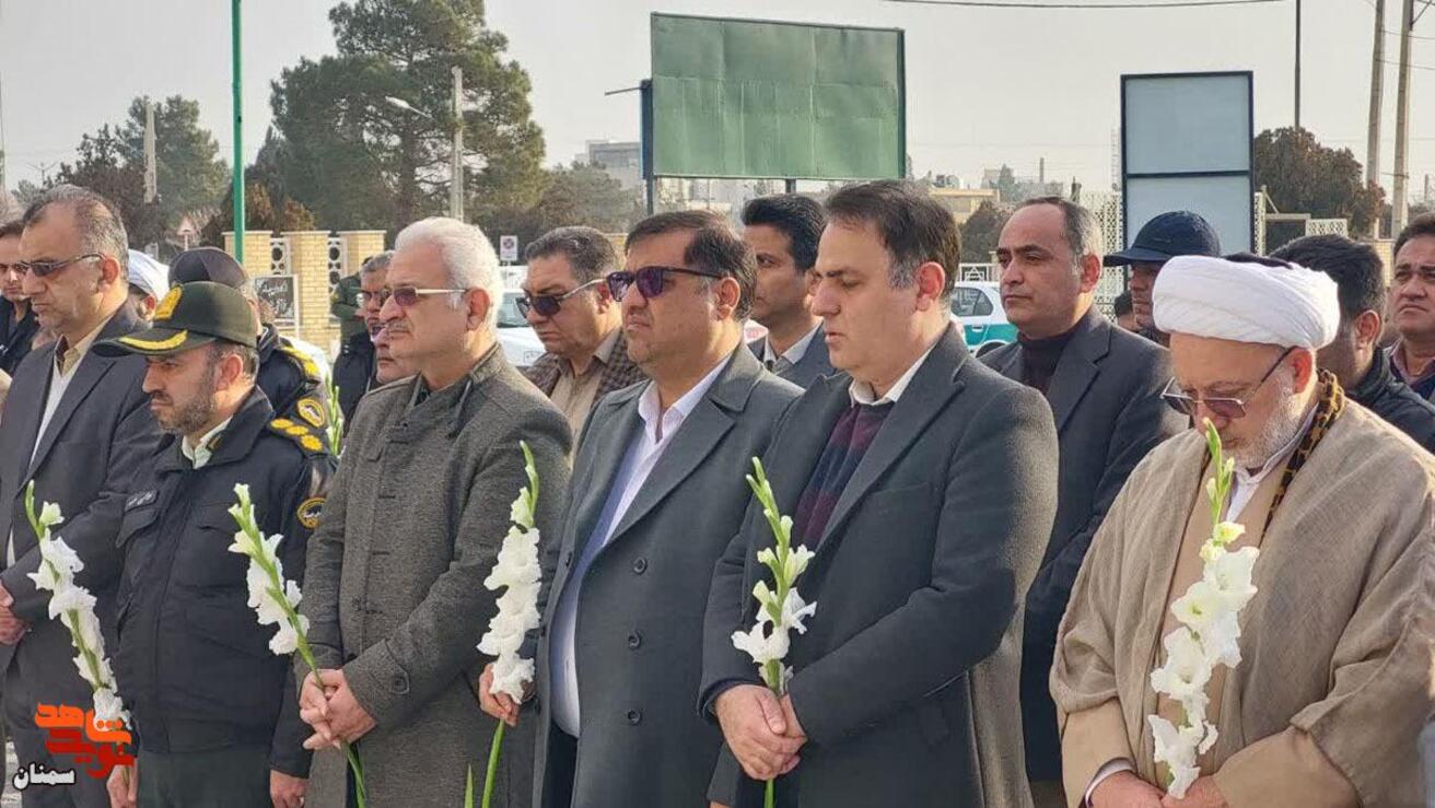 آیین میهمانی لاله‌ها- شانزدهم بهمن‌ماه ۱۴۰۴ گلزار شهدای فردوس‌رضای شهرستان دامغان