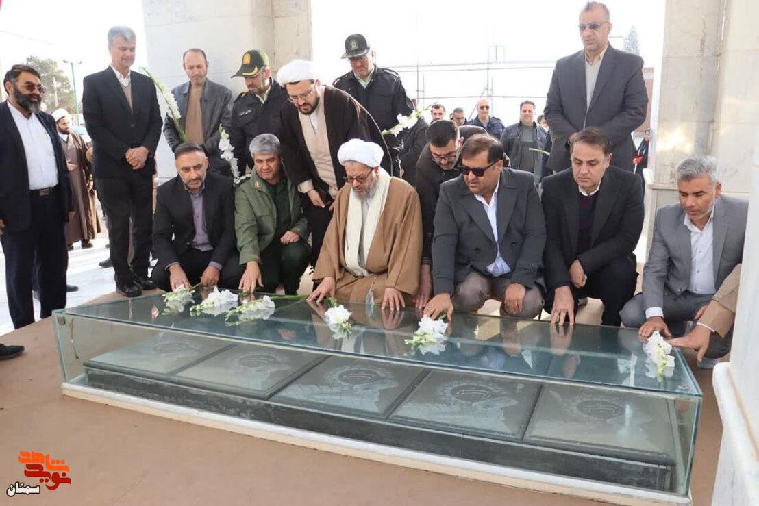 آیین میهمانی لاله‌ها- شانزدهم بهمن‌ماه ۱۴۰۴ گلزار شهدای فردوس‌رضای شهرستان دامغان