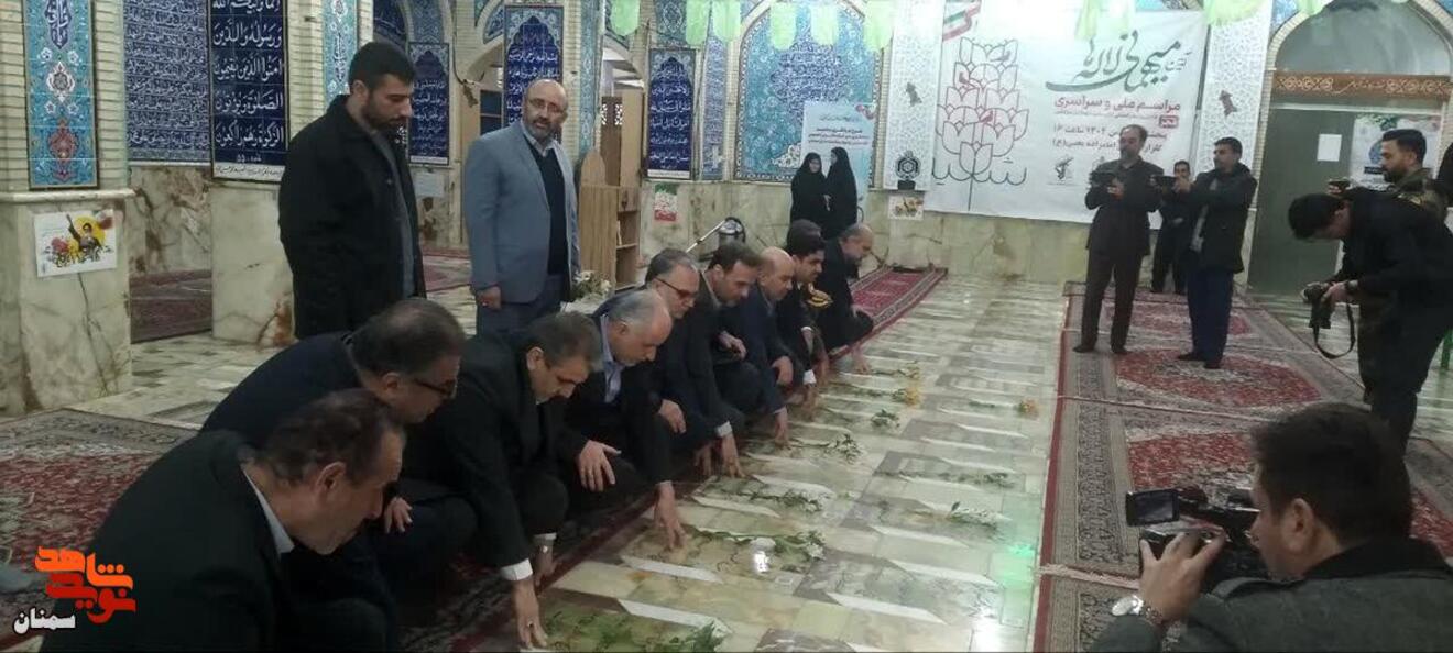 تجدید میثاق با آرمان‌های شهدا- هجدهم بهمن‌ماه ۱۴۰۴ گلزار شهدای امامزاده یحیی(ع) شهرستان سمنان