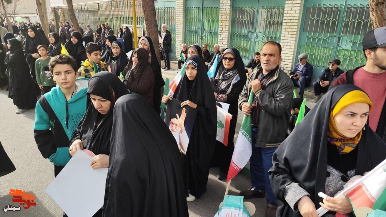 راهپیمایی 22بهمن ۱۴۰۴- شهرستان سمنان