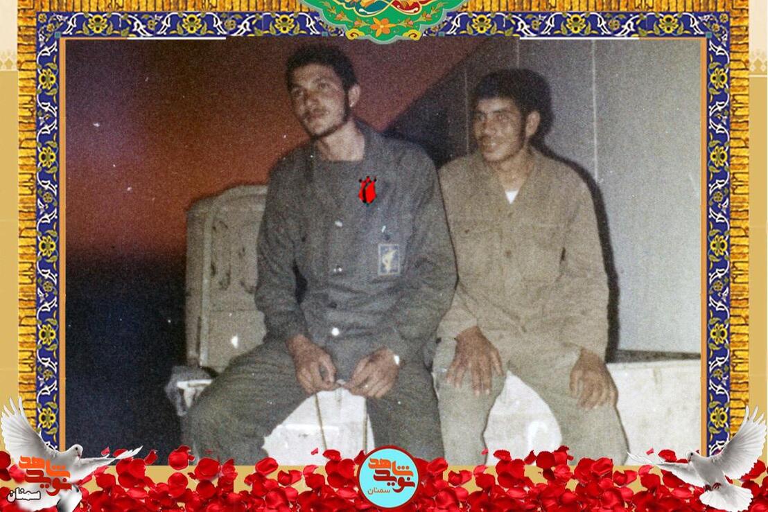 نفر سمت چپ شهید نورالله عزالدین