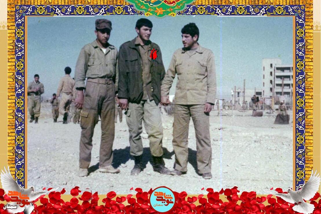 نفر وسط شهید نورالله عزالدین