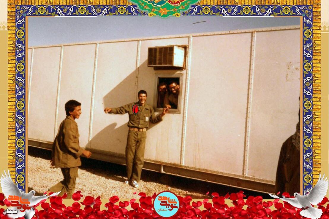 نفر دوم از چپ شهید نورالله عزالدین