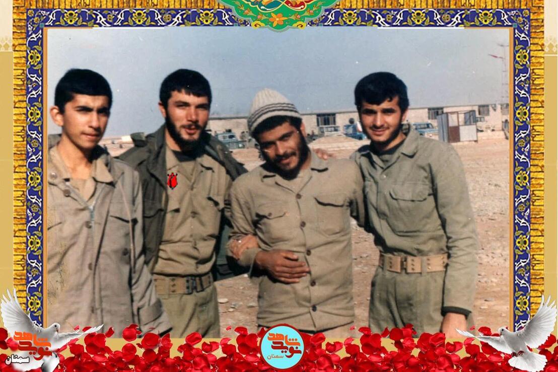 نفر دوم از چپ شهید نورالله عزالدین