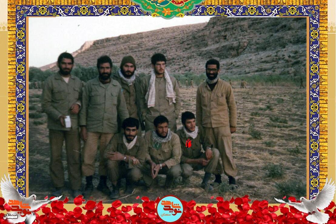 ردیف نشسته نفر دوم از راست شهید نورالله عزالدین