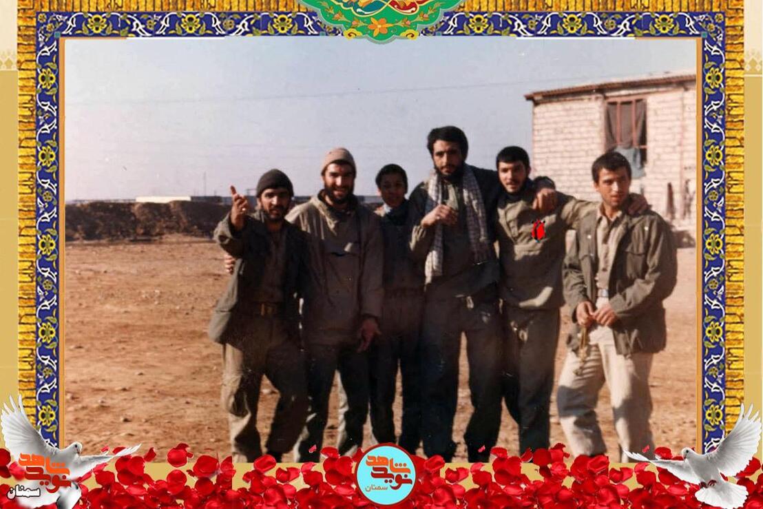 نفر دوم از راست شهید نورالله عزالدین