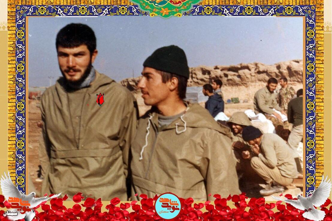 نفر سمت چپ شهید نورالله عزالدین