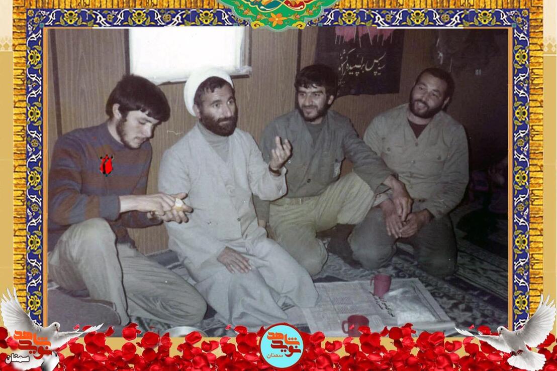 نفر اول از چپ شهید نورالله عزالدین