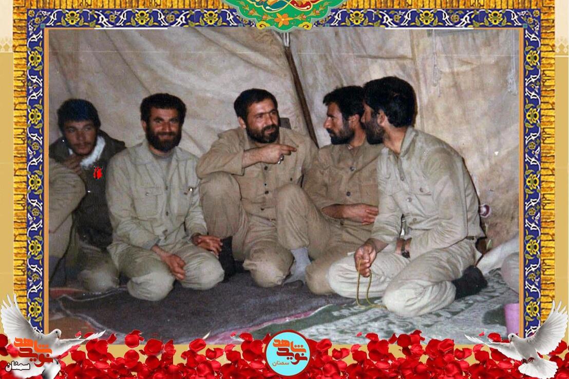 نفر اول از چپ شهید نورالله عزالدین