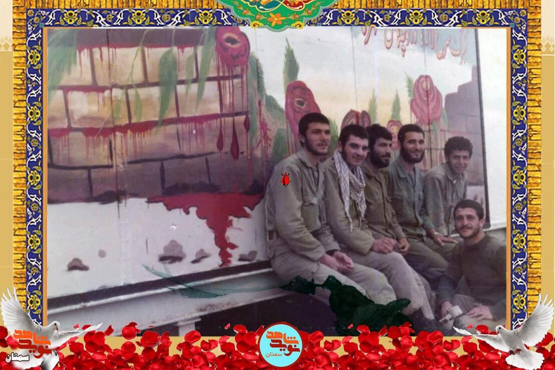 نفر اول از چپ شهید نورالله عزالدین