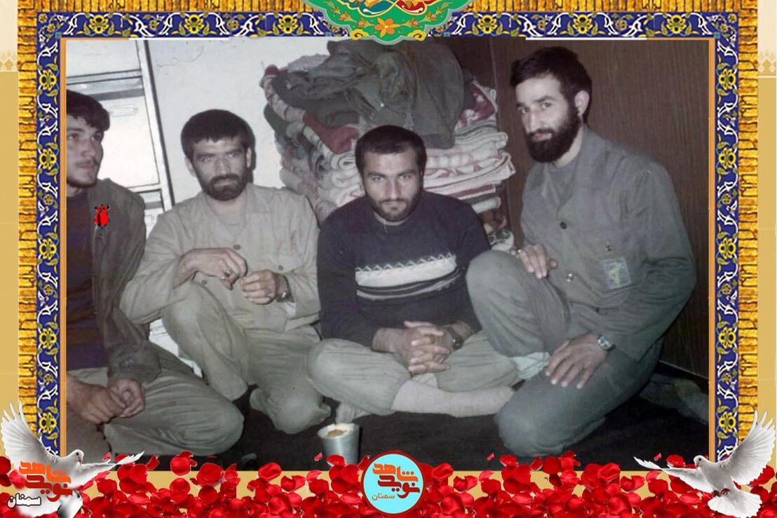 نفر اول از چپ شهید نورالله عزالدین