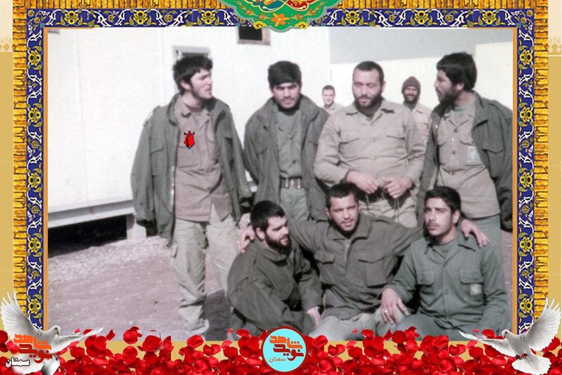 ردیف ایستاده نفر اول از چپ شهید نورالله عزالدین
