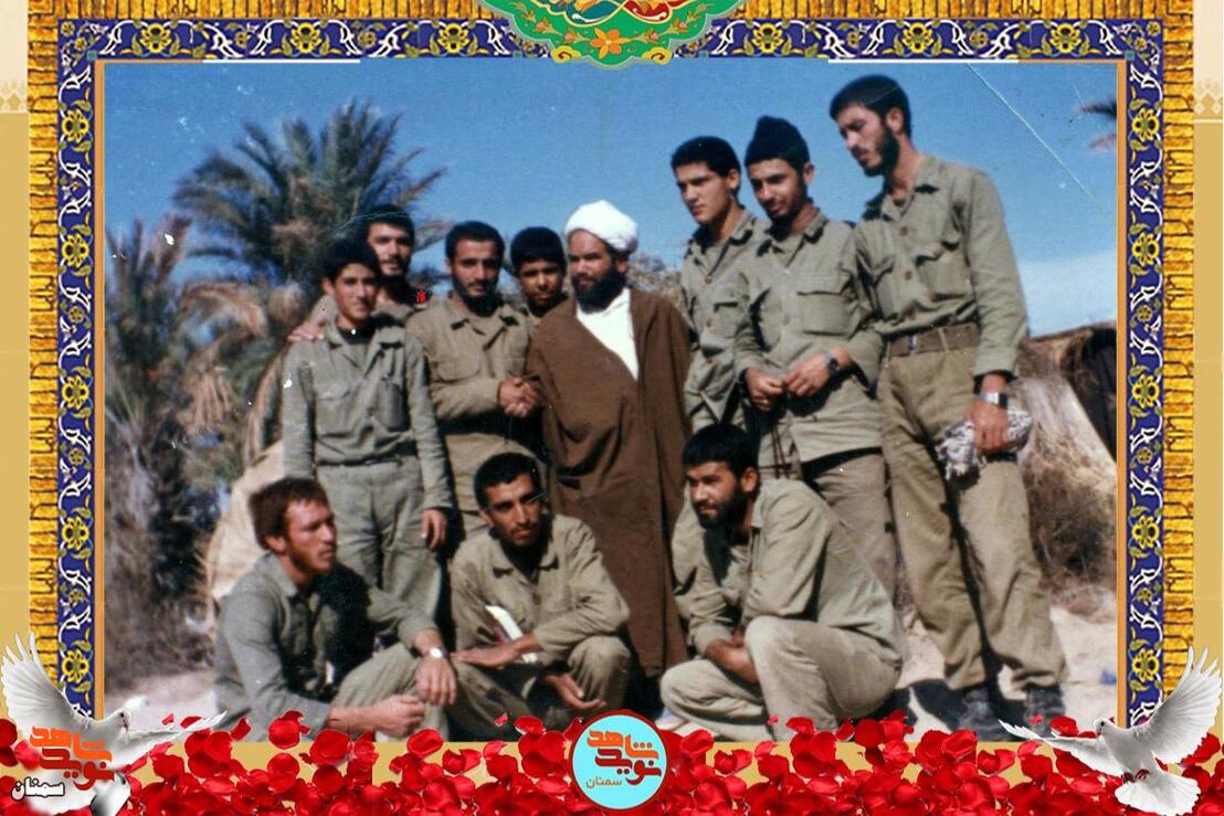 ردیف ایستاده نفر دوم از چپ شهید نورالله عزالدین