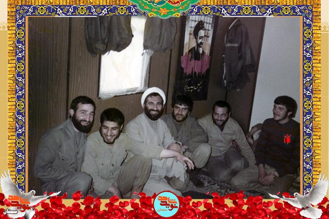 نفر اول از راست شهید نورالله عزالدین