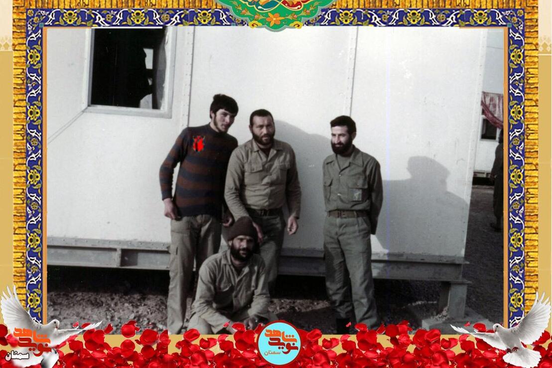 ردیف ایستاده نفر اول از چپ شهید نورالله عزالدین