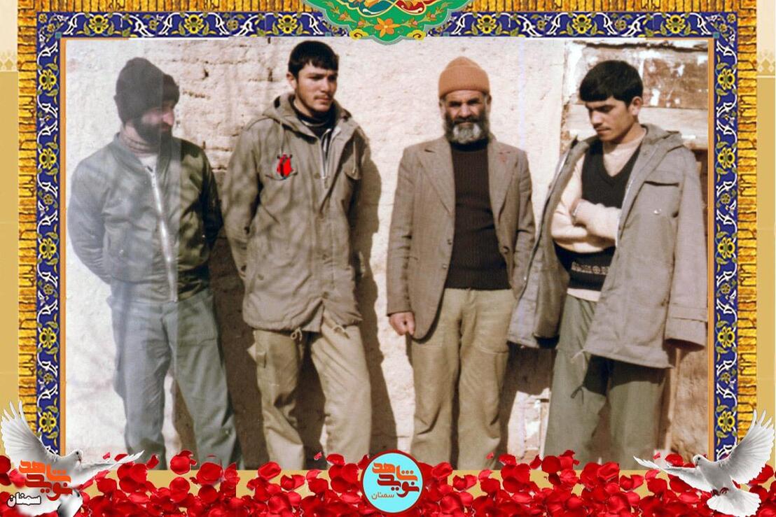 نفر دوم از چپ شهید نورالله عزالدین شهید نورالله عزالدین