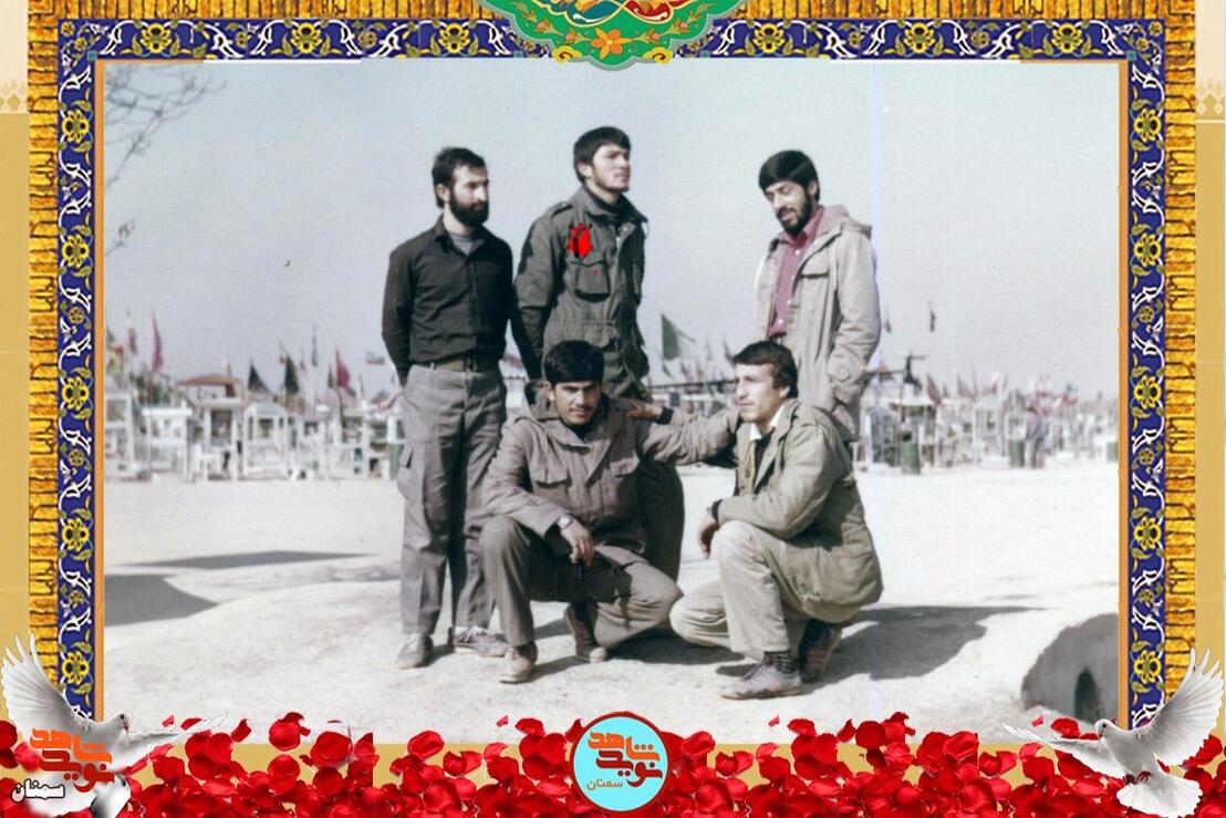 ردیف ایستاده نفر دوم از چپ شهید نورالله عزالدین