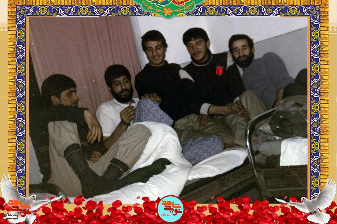 نفر دوم از راست شهید نورالله عزالدین