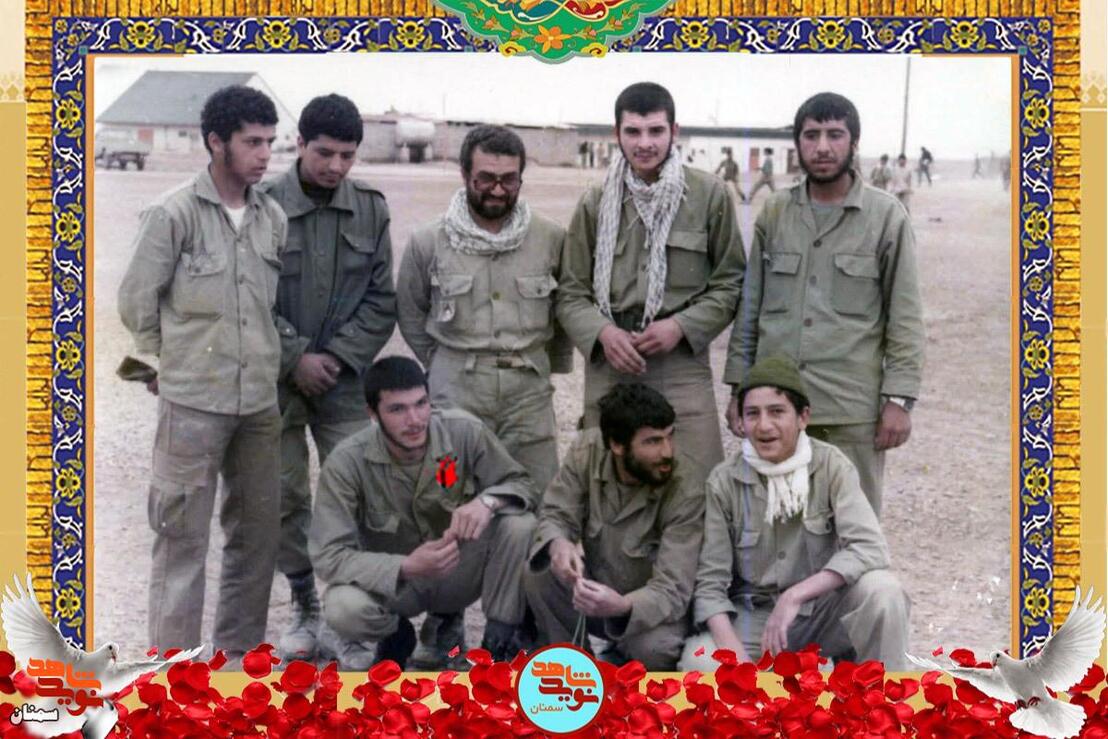 ردیف نشسته نفر اول از چپ شهید نورالله عزالدین